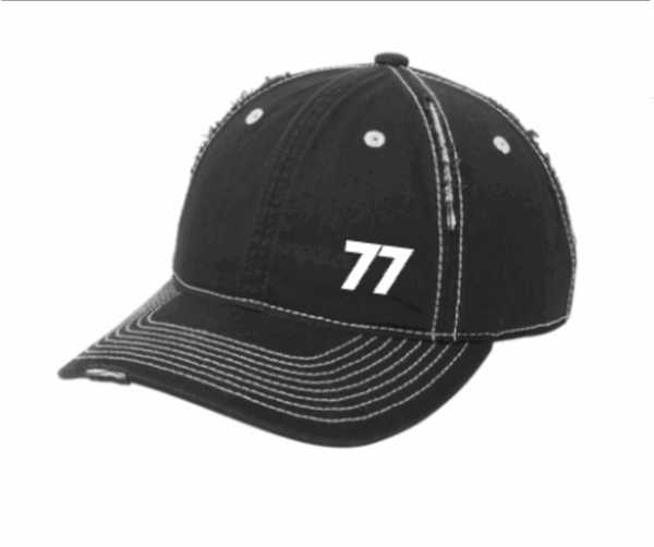 7th Anniversary Hat - Unisex / Black, White